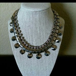Topshop Metal Art Statement Necklace